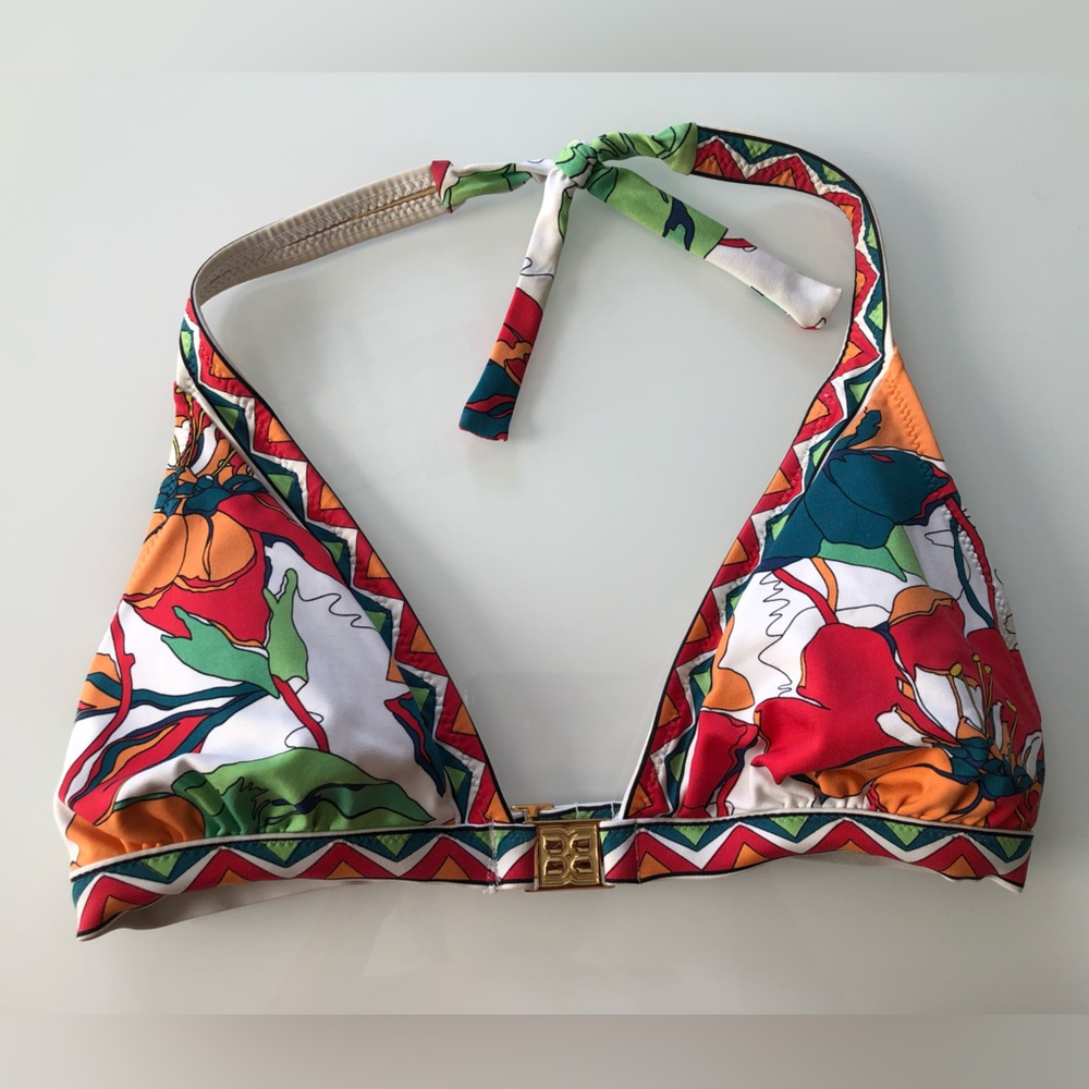 BCBGMaxAzria Triangle Swim Top Size US Small